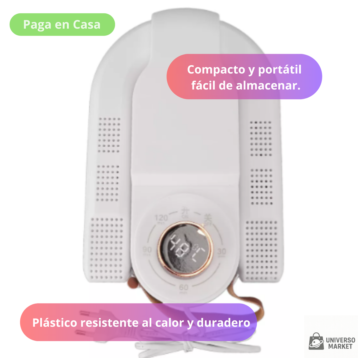Secador de Zapatos Multifunción