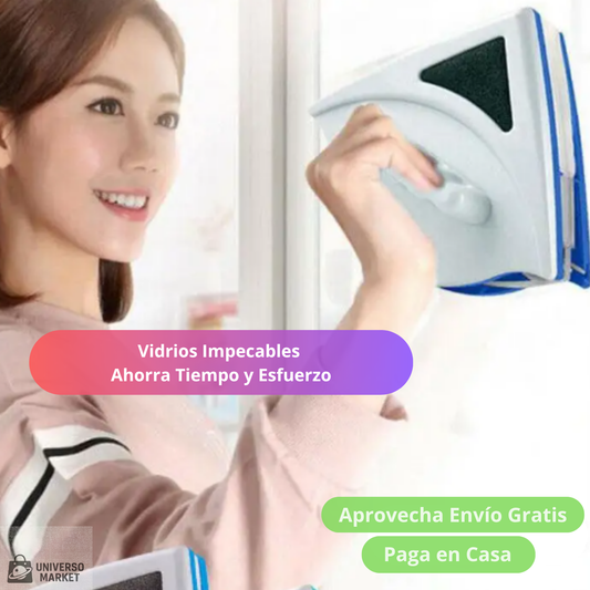 Limpia Vidrio Magnetico