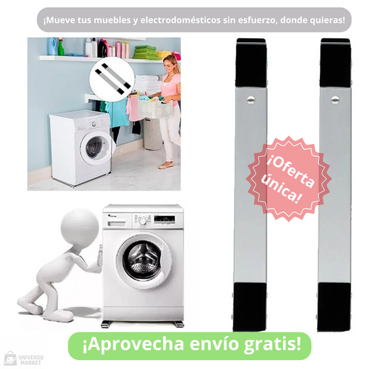Soporte para Electrodomésticos y Muebles - Ajustable Ruedas